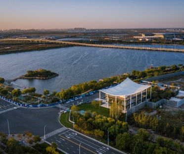 Powerhouse Company Paper Roof new civic centre in Tianjin
厂房公司纸屋顶天津新文娱中心