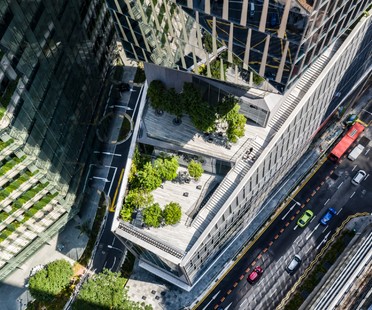 KPF’s 18 Robinson skyscraper: green terraces over the city of Singapore
KPF的18个鲁滨逊摩天大楼:新加坡市的绿色露台
