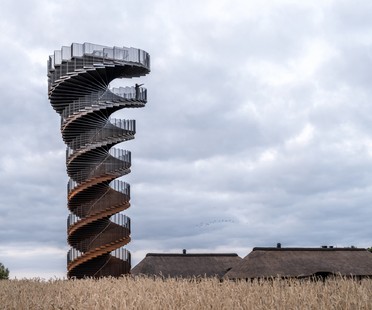 BIG Marsk Tower, a new landmark for the Wadden Sea National Park in Denmark Big Marsk Tower,丹麦Wadden Sea National Park的新地标