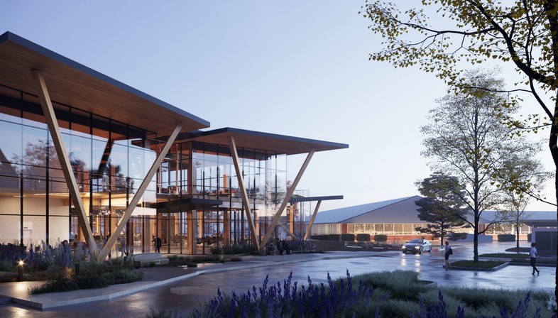 Form4 Architecture designs Verdant Sanctuary in Silicon Valley, Palo Alto (California)
Form4 #raybet官网Architecture Designs在加利福尼亚州Palo Alto硅谷的绿色圣所