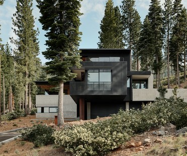 Faulkner Architects Lookout House, a minimalist house in Sierra Nevada
福克纳建筑师Loo雷竞技下载链接kout House,内华达山脉的一栋简约房屋