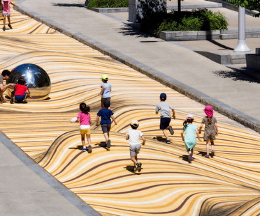 Moving Dunes, an installation by NÓS in Montreal 搬家沙丘,诺斯在蒙特利尔的装置