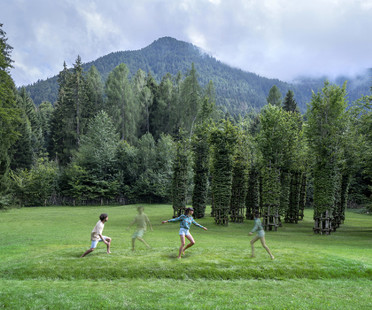Liquid Landscape by Studio Roosegaarde for Arte Sella 液体景观由Studio Roosegaarde为Arte Sella