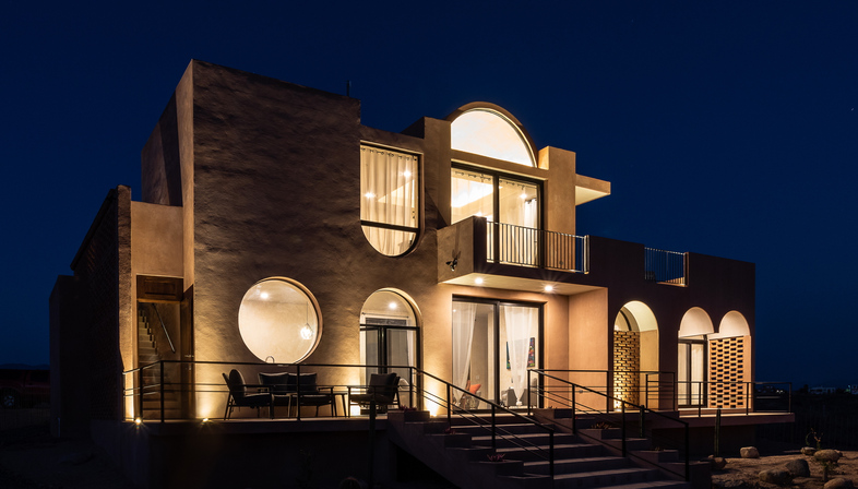 A villa in Baja California Sur, Casa Calafia by RED Arquitectos
Red Arquitectos的Casa Calafia的Baja California Sur的别墅