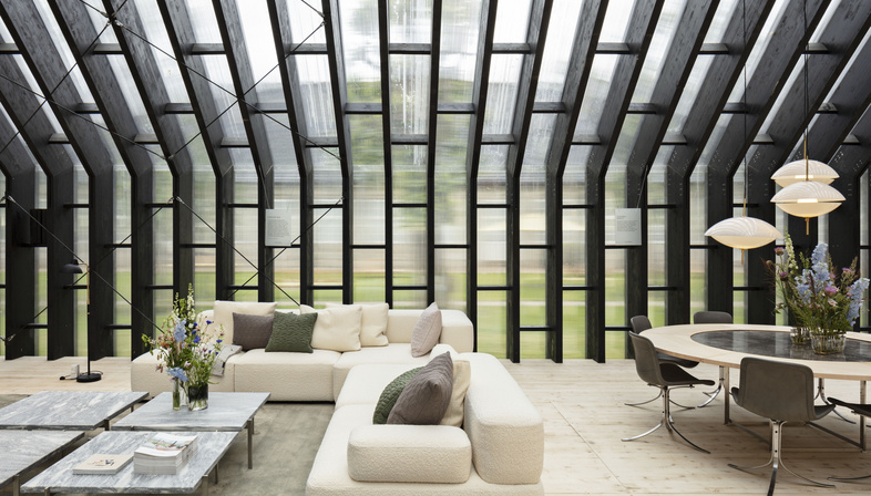 A pavilion with a focus on the circular economy by Henning Larsen
Henning Larsen专注于圆形经济的凉亭