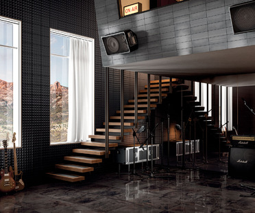 A new world of images: Diesel Living design with Iris Ceramica
一个新的图像世界:与虹膜陶瓷的柴油生活设计