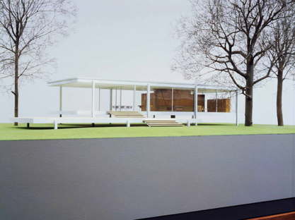 Mies Van der Rohe。Farnsworth House.the Moma©2015艺术家权利社会（ARS）