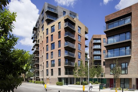 Drmm 雷竞技下载链接Architects Trafalgar Place住房开发伦敦