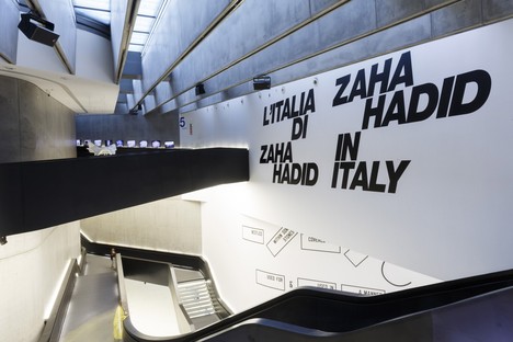 Maxxi的L'Italia di Zaha Hadid展览