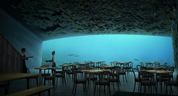 Snøhetta设计下，欧洲第一个水下餐厅
