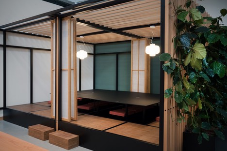 米兰的日本室内设计和艺术气氛