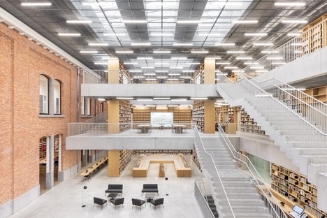 Le Kaan Architecten Utopia图书馆和比利时AALST的表演艺术学院