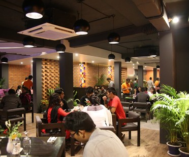 Shahriar阿拉姆味道的咖啡馆Rajshahi,孟加拉国