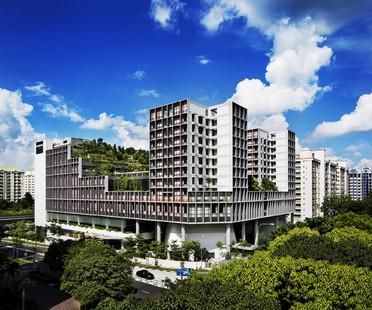 2018年世界大楼奖颁发给Woha的Kampung Admiralty Building