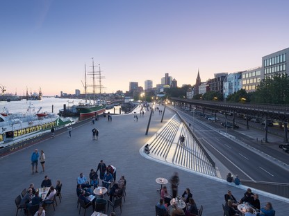 Zaha Hadid建雷竞技下载链接筑师Niederhafen River Promenade Hamburg