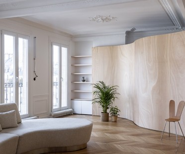 Toledano +建雷竞技下载链接筑师巴黎的木纹室内设计