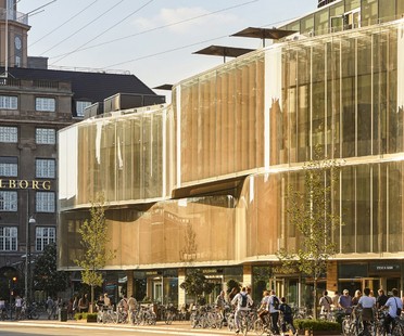 裴柯布释放& Partners哥本哈根的Tivoli Hjørnet花园的新建筑