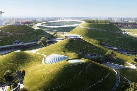 疯狂的建雷竞技下载链接筑师：衢州体育公园的建筑#raybet官网与景观