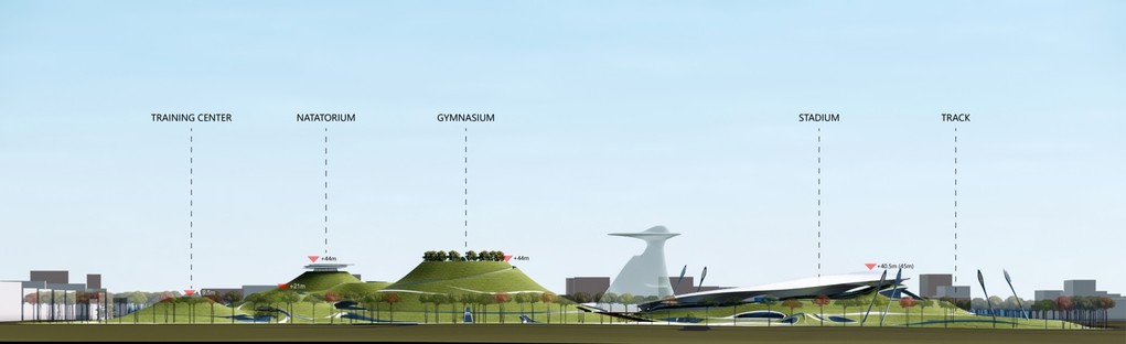 疯狂的建雷竞技下载链接筑师：衢州体育公园的建筑#raybet官网与景观