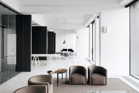 Lissoni＆Partnersarchitecture, nature and industry on the lake - Fantini Headquarters in Pella
