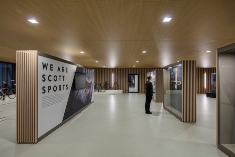 Ittenbrechbühl建雷竞技下载链接筑师设计Scott Sports总部位于瑞士Givisiez