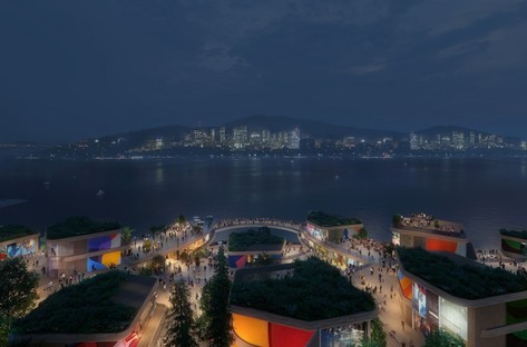 UNSTUDIO为韩国的Gyeongdo岛设计了可持续的总体规划