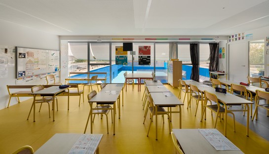 Dominique Coulon＆AssociésRenéBeauverie学校校园位于Vaulx-en-Velin