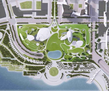 未来的预览：Mad揭示了深圳湾文化公园的计划“height=