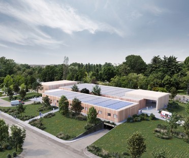 FTA - Filippo Taidelli Architetto设计了19号急诊医院，这是一个模块化和可持续的医院