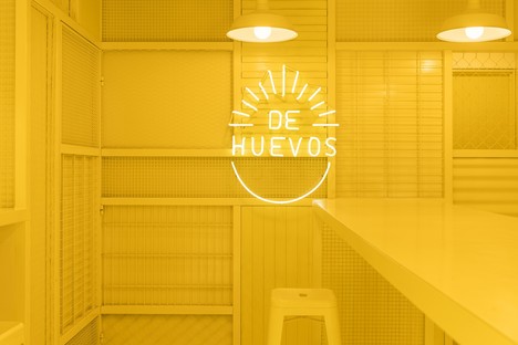 墨西哥城的de Huevos是Cadena概念设计的新美食概念