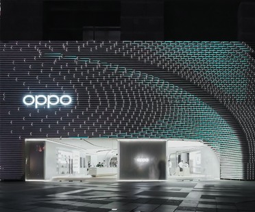 Unstudio设计广州的Oppo旗舰店