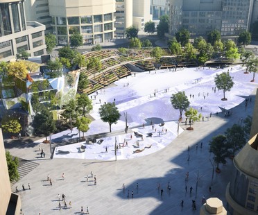 Miralles Tagliabue EMBT赢得了上海世纪广场重建项目的竞争