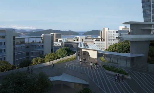 扎哈·哈迪德建筑事务所雷竞技下载链接为香港科技大学设计的学生宿舍