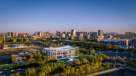 Powerhouse Company Paper Roof New Civic Center位于Tianjin