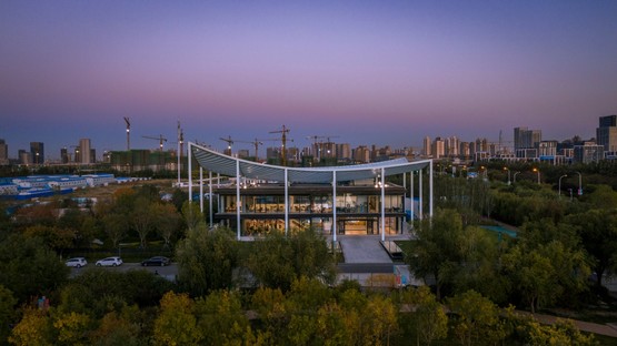 Powerhouse Company Paper Roof New Civic Center位于Tianjin