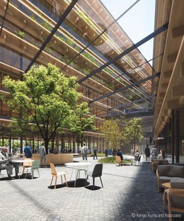 Kengo Kuma&Associates设计了米兰的未来办公室