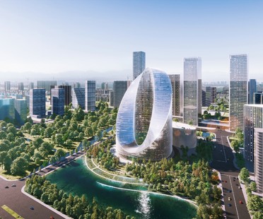 Big-Bjarke Ingels Group设计O-Tower，Hangzhou的Oppo总部