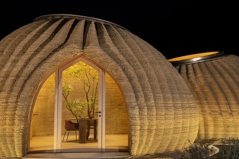 Mario Cucinella 雷竞技下载链接Architects Designs Tecla，第一个3D印刷生态可持续的住房模型“height=