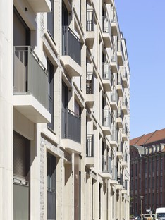 Tchoban Voss Architekten Embassy, living by Köllnischer Park, Berlin