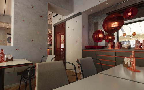 Vudafieri-Saverino合作伙伴在威尼斯的Terrazza Aperol的室内设计