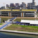 Powerhouse Company designs Floating Office Rotterdam, a climate-adaptable building