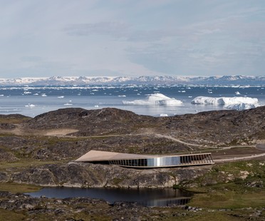 Dorte Mandrup Ilulissat冰峡湾中心的北极景观设计