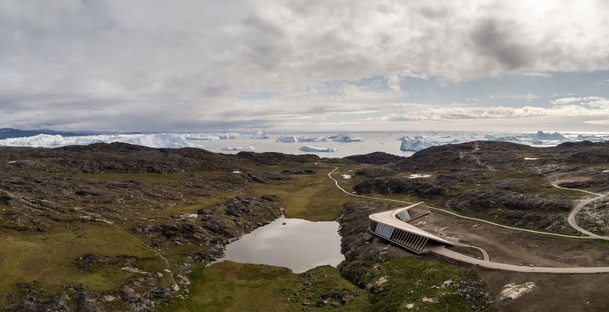 Dorte Mandrup Ilulissat冰峡湾中心的北极景观设计＂height=