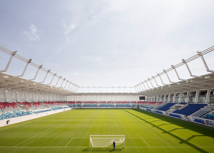 GMP设计卢森堡体育场具有强大的视觉认同