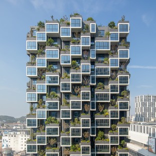 Stefano Boeri Architetti设计Easyhome Huanggang垂直森林城市建筑群“height=