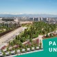 土地呈现Parco Unione，前猎鹰领域的绿色肺