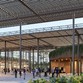Cité Arquitetura Shopping Mall integrated into the landscape of Brasilia