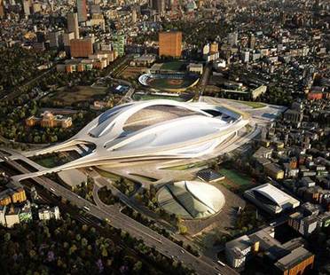 Zaha Hadid建雷竞技下载链接筑师，新国家体育场，东京
