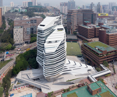 Zaha Hadid 雷竞技下载链接Architects，Jockey Club创新塔，香港