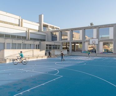 2b建筑师:洛桑贝尔蒙特学校扩建